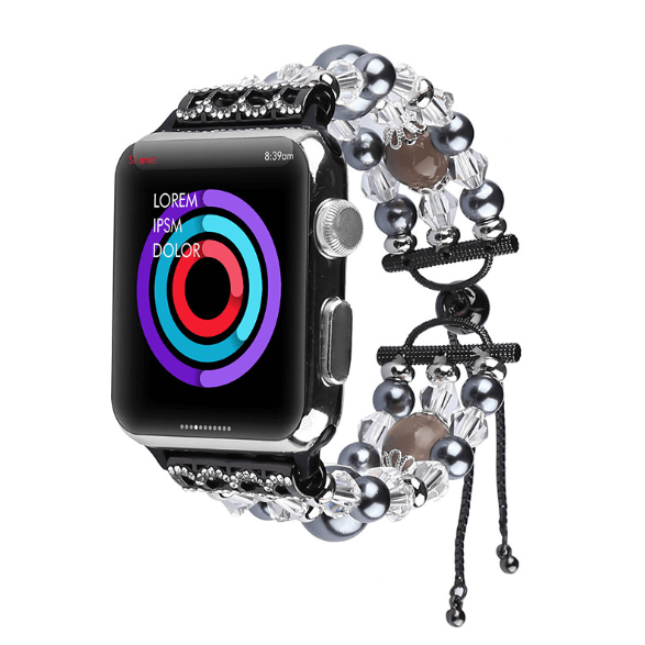 Gorgeous Handmade Smart Watch Band - With Healing Properties Of Agate Stone