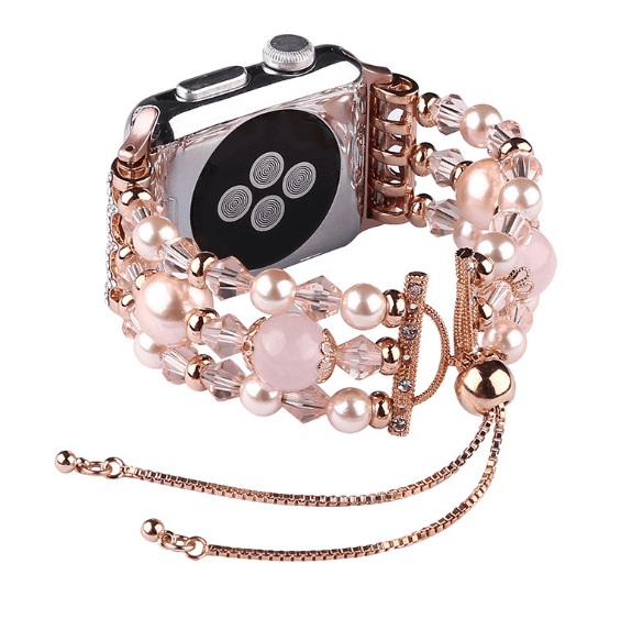 Gorgeous Handmade Smart Watch Band - With Healing Properties Of Agate Stone
