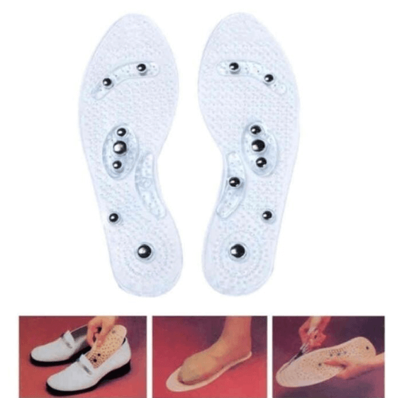 how to cut and adjust a pair of magnetic gel insoles