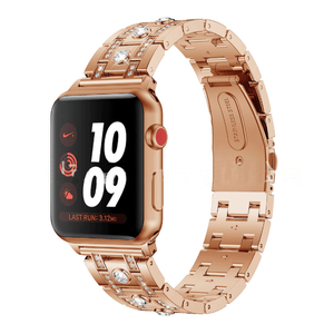 Metallic Diamonds Apple Watch Band