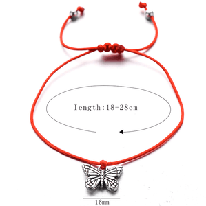 Butterfly Charm String Bracelet