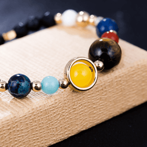 Cosmic energy bracelet closeup