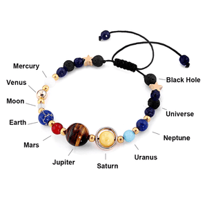 Cosmic energy bracelet with planets significance
