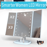 LED Mirror with magnification effect