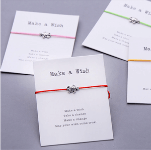 Lucky Sea Turtle Gift Card Red String Bracelet