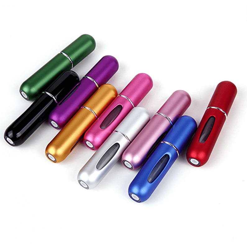 5ML travel perfume bottle in 5 number of colors